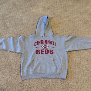 Cincinnati Reds  Gray Hoodie